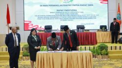 Kas Koarmada III Hadiri Rapat Paripurna DPR Papua Barat Daya Bahas Penetapan Perda Pajak dan Retribusi Daerah