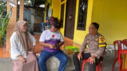 Bhabinkamtibmas Kelurahan Bunder Sambangi Warga, Sampaikan Himbauan Kamtibmas dan Nomor Layanan Polisi 110