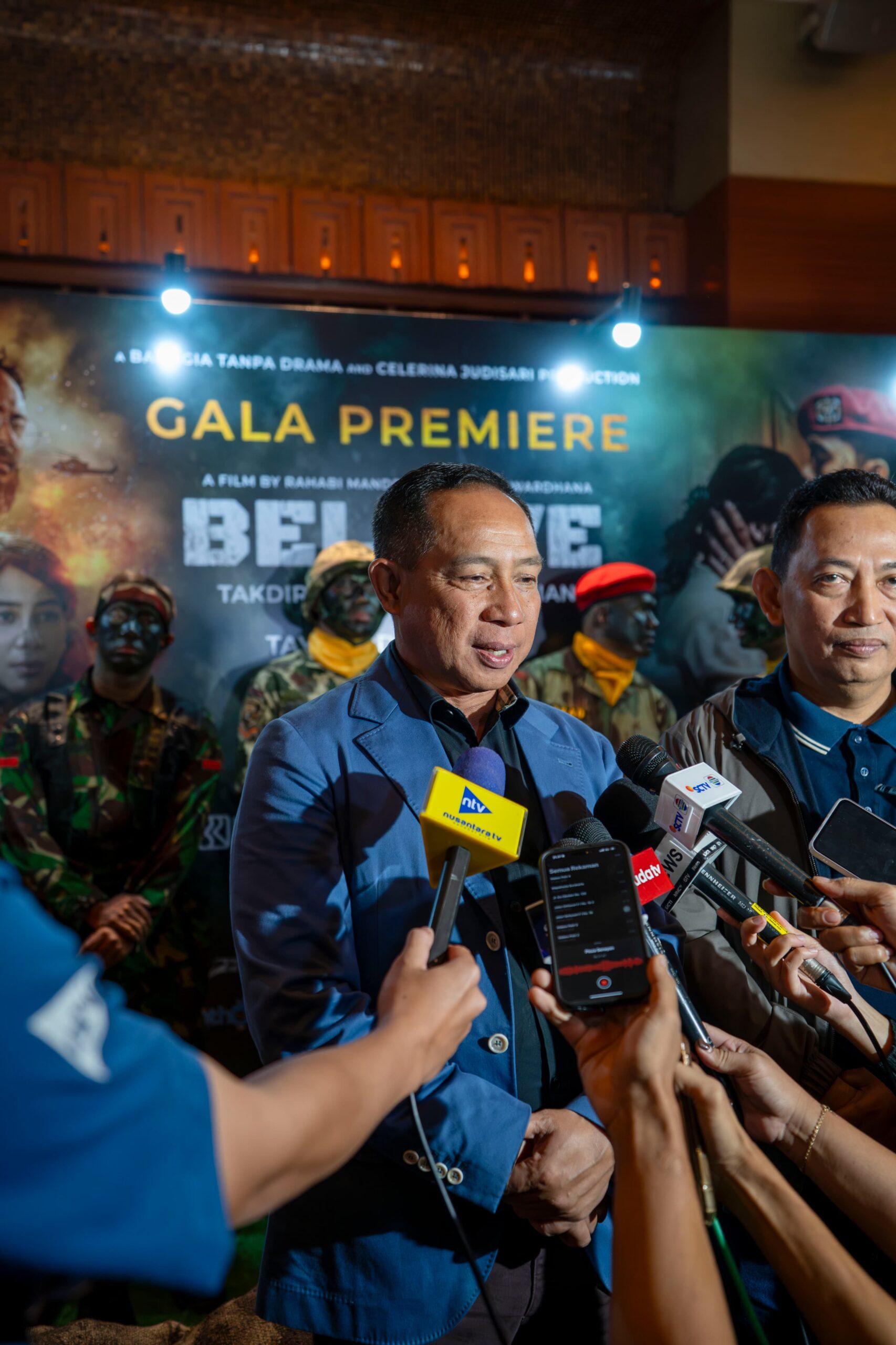 Panglima TNI Hadiri Gala Premiere Film BELIEVE, Sebuah Kisah Heroik Penuh Nilai Patriotisme