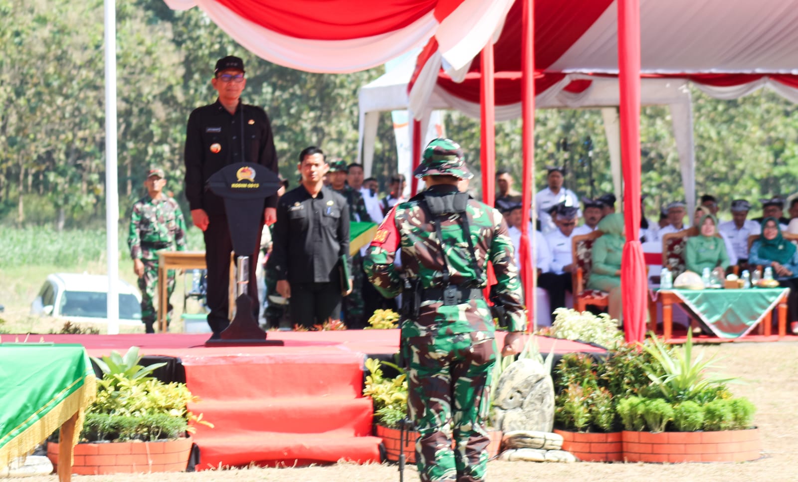 TMMD 125 di Bojonegoro Resmi Dimulai, Sinergi TNI dan Masyarakat Dorong Pemerataan Pembangunan Desa