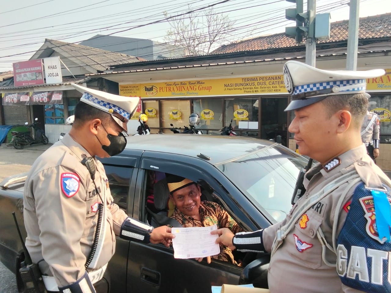 Gencarkan Edukasi, Operasi Patuh Maung Polresta Tangerang Hari ke-11 Tilang Manual Menurun