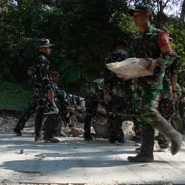 TMMD 125 di Desa Soko Bojonegoro, Tingkatkan Infrastruktur dan Perekonomian Masyarakat