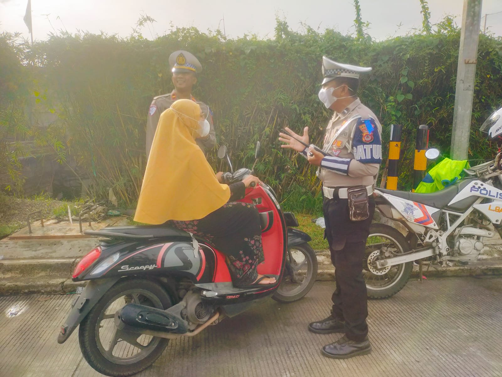 Abaikan Safety Belt, Puluhan Pengendara Kena Tindak Operasi Patuh Maung Polresta Tangerang