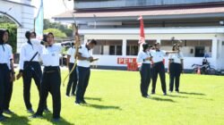 Asah Fisik, Pererat Jiwa Korsa, Prajurit Lantamal XIV Tunjukkan Ketangkasan Dalam Olahraga Bersama Dan Panahan
