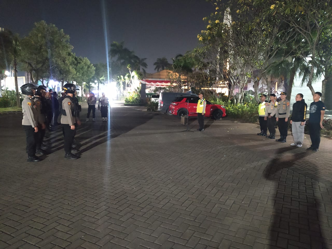 Apel Patroli Skala Besar Digelar di Cikupa, Antisipasi Gangguan Kamtibmas