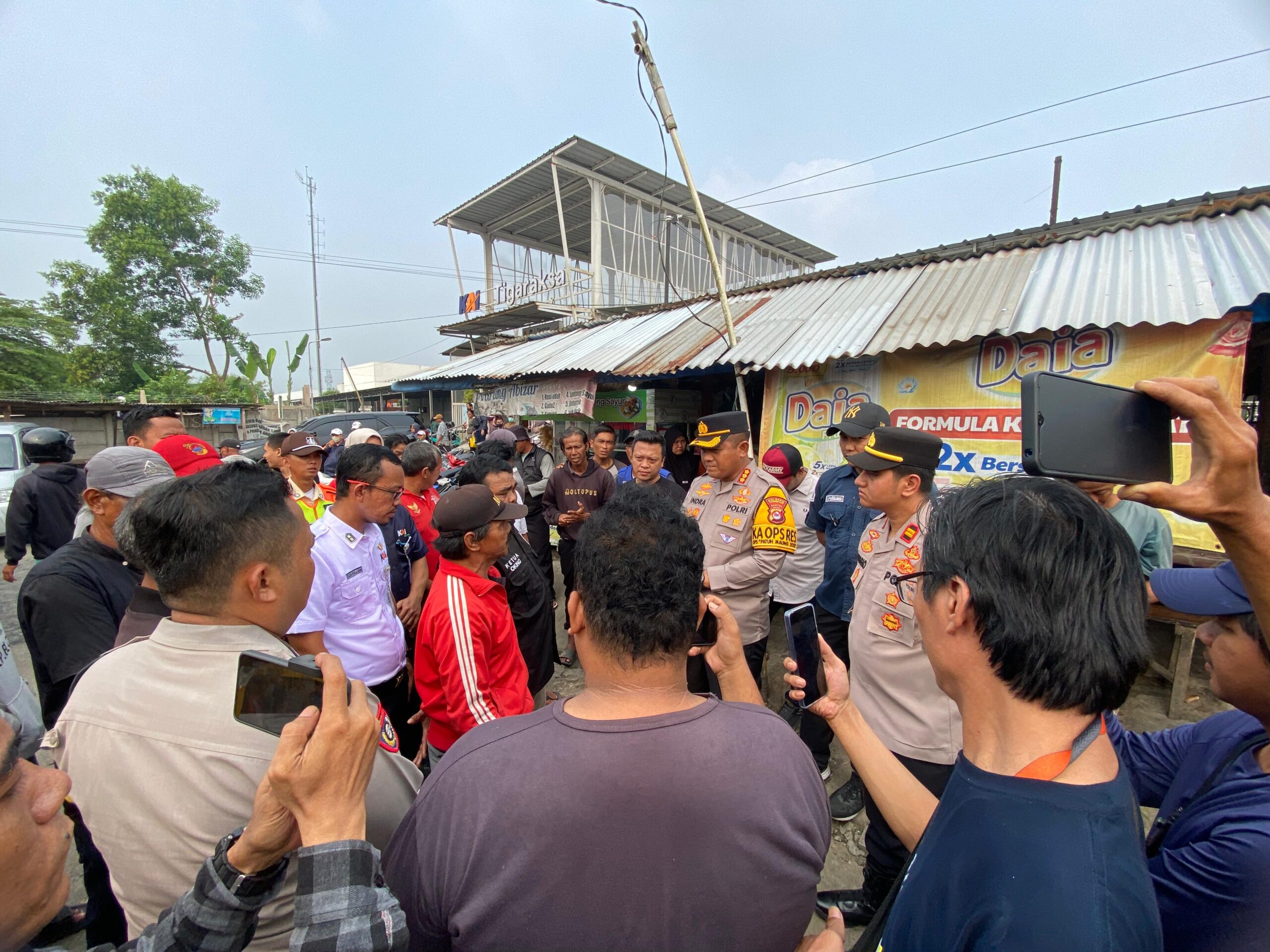 Viral Penumpang Taksol Dipaksa Turun Diduga oleh Opang, Polsek Cisoka Amankan 3 Orang
