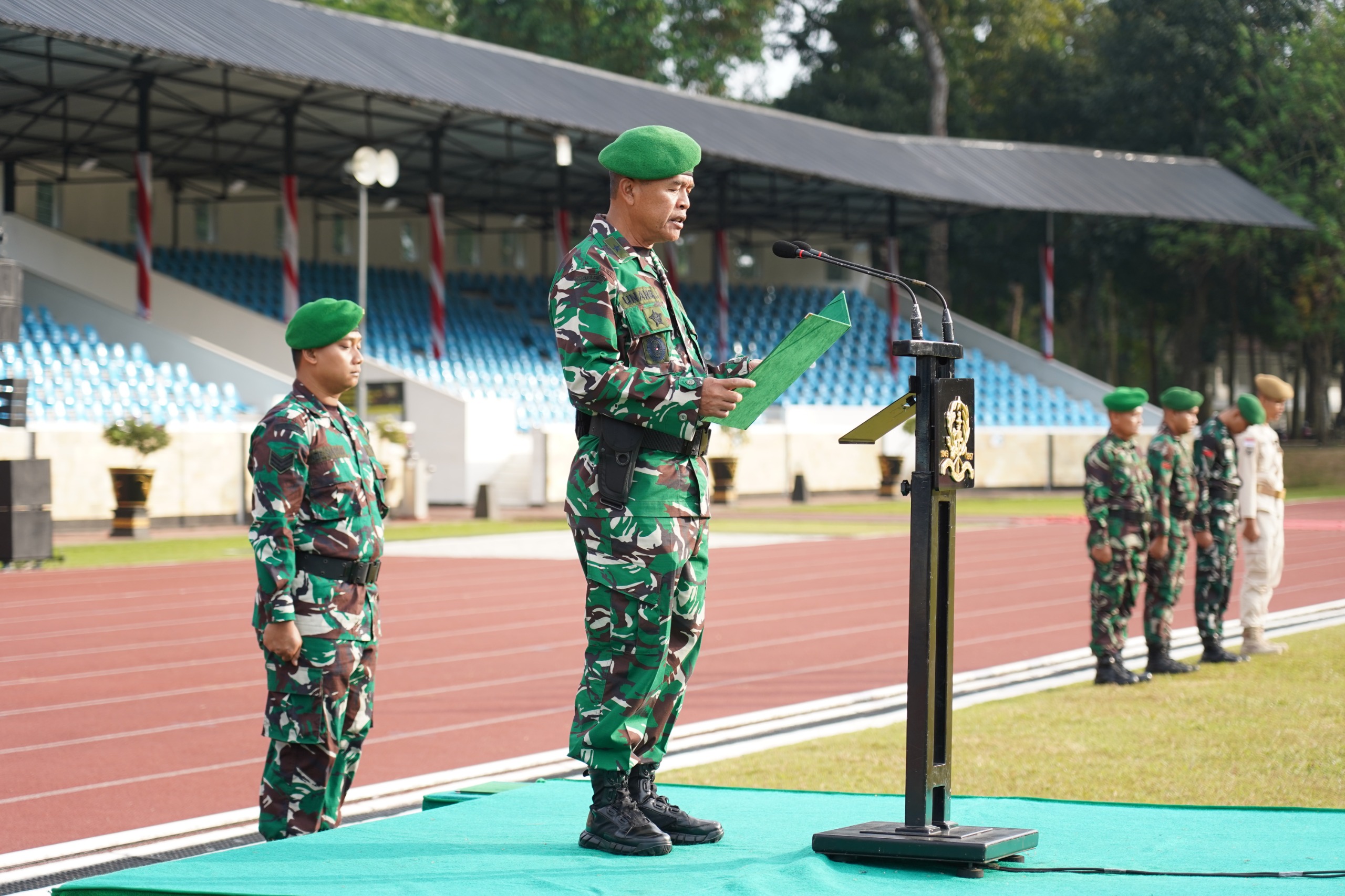 Brigjen TNI Unang Sudargo Pimpin Upacara Bendera Bulan Juli 2025 di Akmil