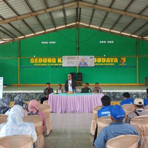 Reses III H. Saeful Bachri, SH. M.Ap. Anggota DPRD Provinsi Jawa Barat F. Partai Demokrat Dapil Jabar II Kab. Bandung, Kampung Budaya Desa Wangisagara Kec. Majalaya Kab. Bandung, Rabu, 23 Juli 2025
