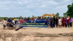 Lanud Sultan Hasanuddin dan Kelompok Tani Pinrang Garap Lahan Bersama Dukung Program Ketahanan Pangan Pemerintah