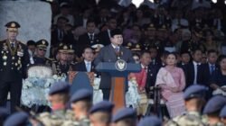 Panglima TNI Hadiri Peringatan Hari Bhayangkara ke-79 di Silang Monas