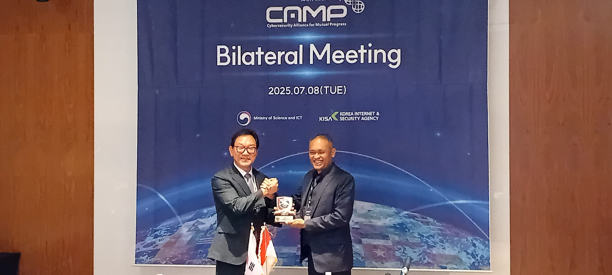 Siber TNI Tingkatkan Cyber Security Dengan Ikuti CAMP di Korea