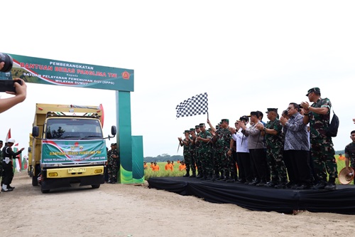 TNI Wujudkan Aksi Nyata, Dukung Ketahanan Pangan Nasional