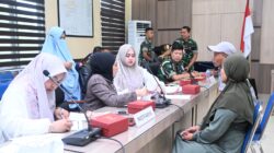 Kadislog Lanud Sultan Hasanuddin Menyaksikan Penandatanganan Pelepasan Hak Tanah Pengganti Aset TNI AU Becakayu