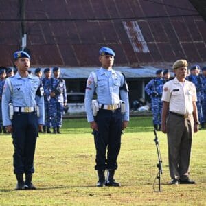 Lanud Sultan Hasanuddin Gelar Upacara 17-an Rutin Setiap Bulan
