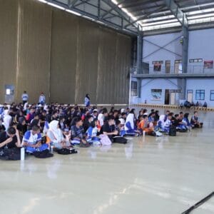Lanud Sultan Hasanuddin Bekali Siswa Baru SMA Angkasa Pendidikan Karakter dan Wawasan Kebangsaan