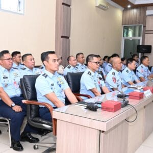 Tim Audit Kinerja Itkoopsudnas Gelar Entry Briefing Di Lanud Sultan Hasanuddin