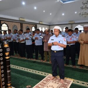 Jelang Peringatan Ke-78 Hari Bakti TNI Angkatan Udara, Lanud Sultan Hasanuddin Gelar Doa Bersama
