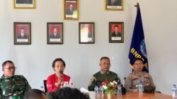 Nasionalisme Warga Perbatasan Menggema, Satgas Yonif 126 Kalacakti Hadiri Pembentukan Panitia HUT RI ke-80 di Distrik Ninati