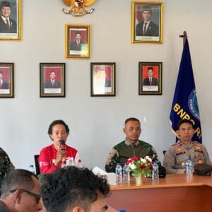 Nasionalisme Warga Perbatasan Menggema, Satgas Yonif 126 Kalacakti Hadiri Pembentukan Panitia HUT RI ke-80 di Distrik Ninati