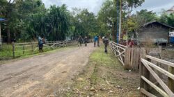 Peduli Lingkungan, Satgas Yonif 312/KH Turun Tangan di Rawabiru