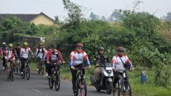 Gowes Sehat Bersama Forkopimda Blitar Peringati Hari Jadi Mahkamah Agung Ke 80