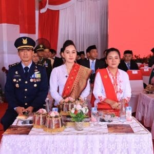 Komandan Lanud Sultan Hasanuddin Hadiri  Upacara Peringatan HUT Ke-80 Kemerdekaan RI