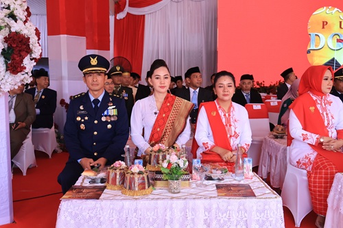 Komandan Lanud Sultan Hasanuddin Hadiri Upacara Peringatan HUT Ke-80 Kemerdekaan RI