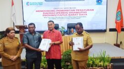 Gubernur Papua Barat Daya Buka Projek Advokasi Percepatan Perda Disabilitas untuk Perlindungan Hak Penyandang Disabilitas