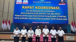 Kota Sorong Perkuat Sinergi Lintas Sektor untuk Percepatan Penurunan Stunting 2025