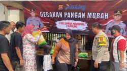Polsek Cikupa Sukses Gelar Pangan Murah, 20 Paket Beras SPHP Habis Terjual