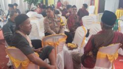 Bripka Reza Fajar A Sambangi Warga Desa Bojong, Ajak Jaga Kamtibmas