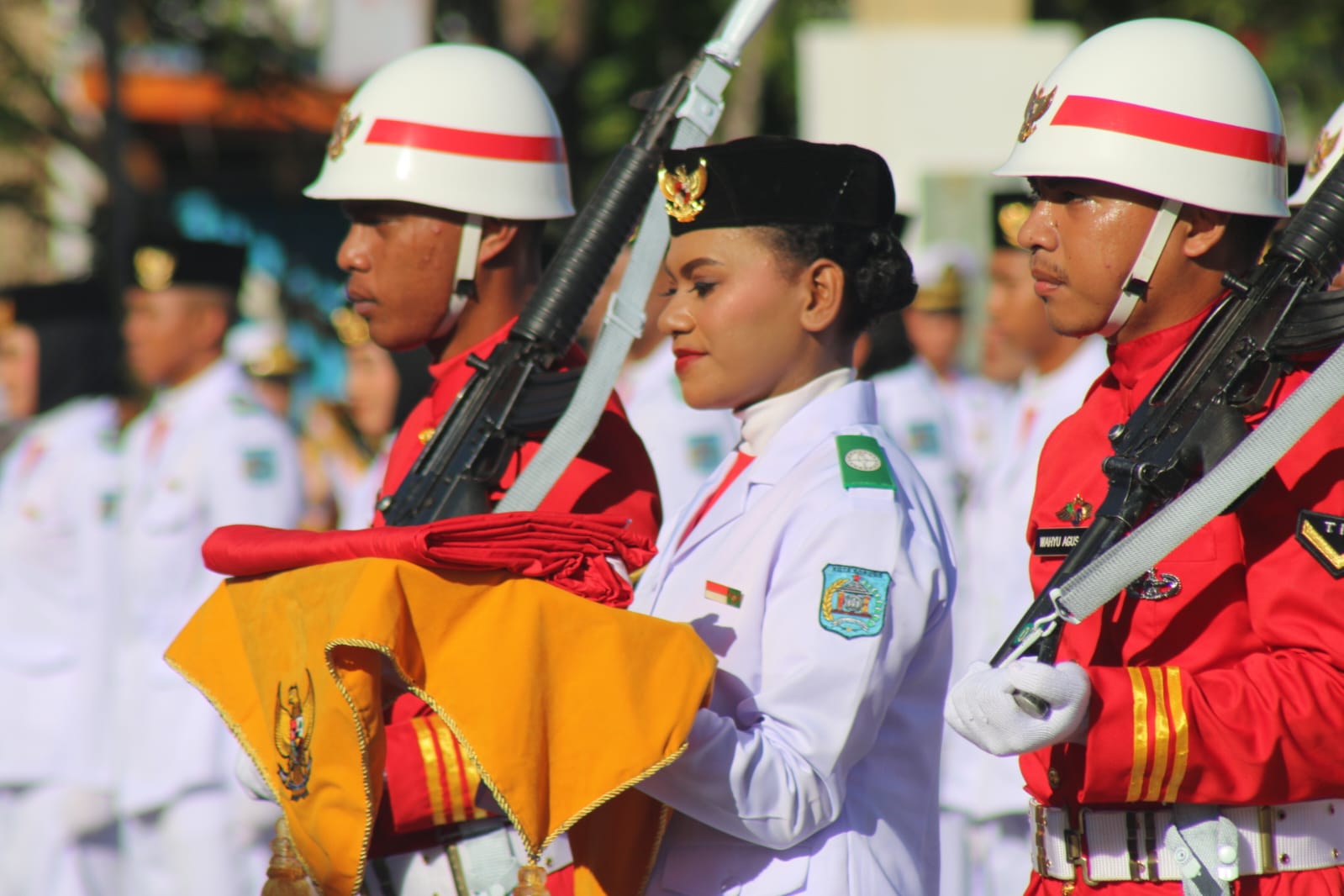Wali Kota Sorong Pimpin Upacara HUT ke-80 RI, Serukan Percepatan Pembangunan