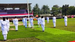 Muspika Cikupa Gelar Upacara Pengibaran Merah Putih
