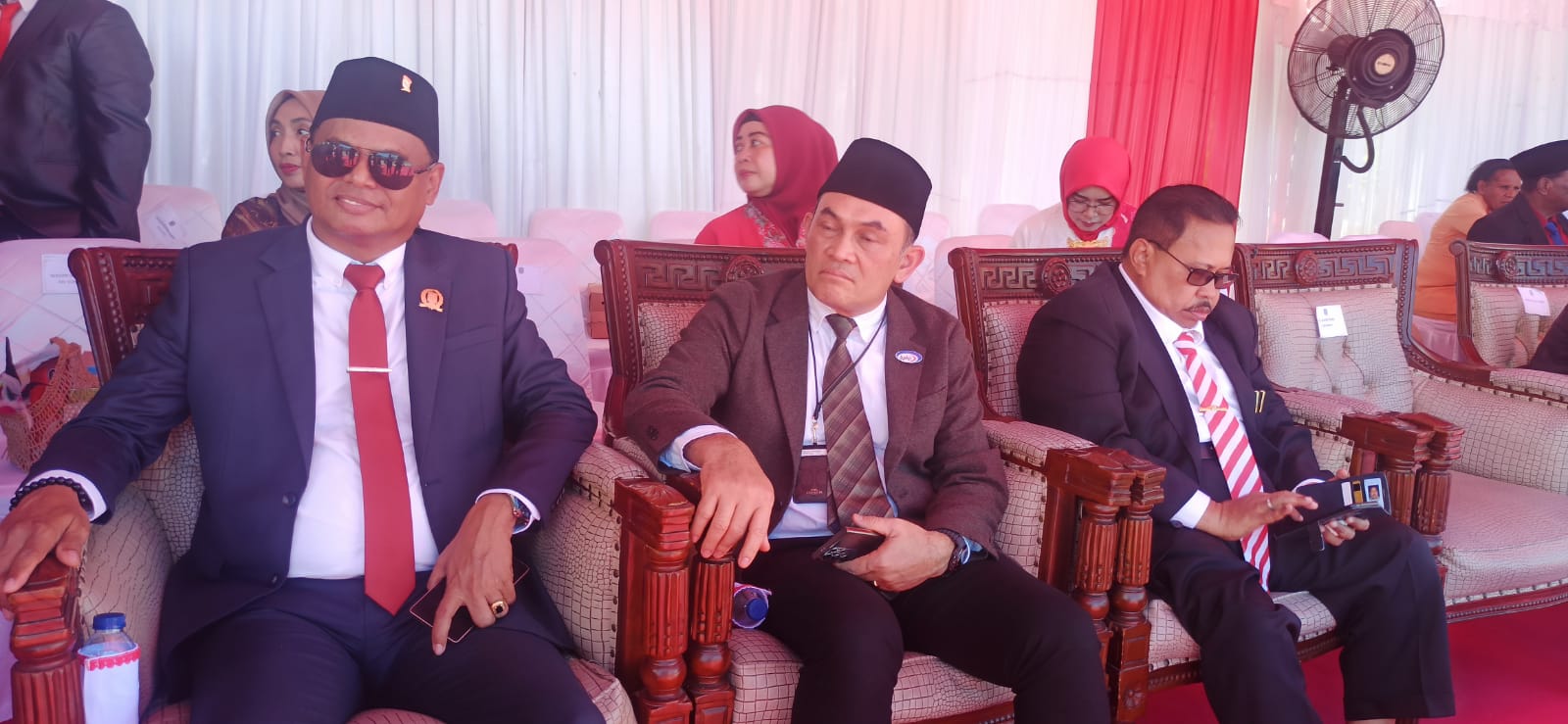 Wakil Ketua II DPRP PBD Hadiri HUT RI ke-80, Gubernur Kambu Tegaskan Komitmen Bangun Tanah Papua