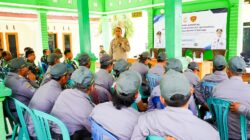 TMMD 125 Bojonegoro Gelar Pembinaan Anggota Linmas Desa Soko