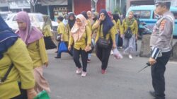 Polsek Cikupa Gelar Pecak di Pertigaan Columbus, Lalin Sore Terkendali