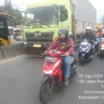 Polsek Cikupa Gelar PECAK, Atur Arus Lalu Lintas di Jam Sibuk Sore Hari