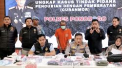 Residivis Kambuhan Ditangkap Usai Curi Motor di Ponorogo