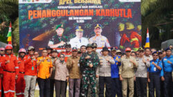Kodim 0906/Kkr Gelar Apel Kesiapsiagaan Penanggulangan Kebakaran Hutan dan Lahan