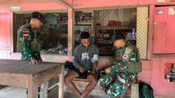 Demi Senyum Sehat Warga Perbatasan, Satgas 312/KH Turun Tangan