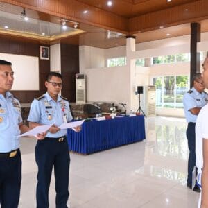 Danlanud Sultan Hasanuddin Pimpin Sidang Pantukhirda Casis Bintara Gel. II/A-56 Tahun 2025