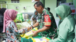 Kodim 0906/Kutai Kartanegara Gelar Gerakan Pangan Murah