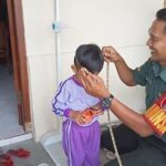 Babinsa Jajar Dampingi Bidan Desa Dalam Percepatan Penanganan Stunting
