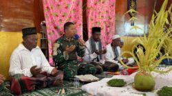 Bersama Masyarakat, Satgas Yonif 410/Alugoro Peringati Maulid Nabi Muhammad SAW di Papua