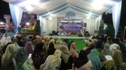 Bhabinkamtibmas Polsek Mancak Berikan Himbauan Kamtibmas Saat Peringatan Maulid Nabi Muhammad SAW
