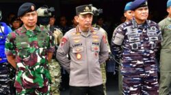 Panglima TNI Dampingi Menhan RI Sambut Kedatangan KRI Brawijaya-320 Di Tanah Air