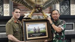 Perkuat Kerja Sama Militer di Kawasan Indo-Pasifik, Panglima TNI Terima Kunjungan Kehormatan Kasad Australia