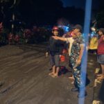 Luapan Lumpur Timbun Jalan Utama, Dandim 1505/Tidore Tinjau Langsung Lokasi Terdampak