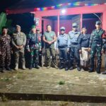 Babinsa Kelurahan Maluhu Bersama Komponen Masyarakat Gelar Patroli Siskamling