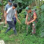 Babinsa Dan Warga Ngadirejo, Tanam Pohon Beringin Dan Saman Untuk Lestarikan Alam Dan Sumber Air